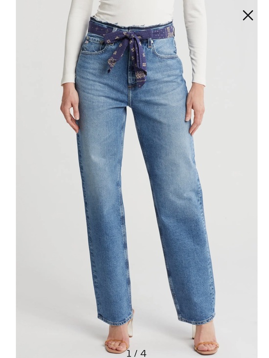 Ag Adriano Goldschmied Denim - AG Adriano Goldschmied Clove Jeans Size 30 Relaxed Vintage Straight High Rise